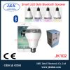 Smart wireless RGB e27 e26 Bluetooth led light bulb lamp speaker APP control