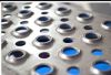 Galvanized perforated round hole anti- skid panel