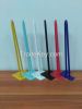 China manufacturer metal solid steel 2 rod coloful hairpin tabl leg