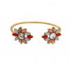 Candy Color Flower Cuf...