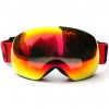 Latest Professional Black Adult Ski goggles 