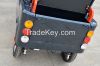 Golden electric tricyle for cargo and passenger