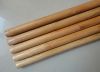 Natural wood sticks for snow shovel handle/long wood mop stick poles