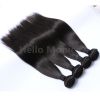 Hello Monica Brazilian Virgin Straight Remy Hair Bundles Natural Color 100g 100% Human Hair Weaves