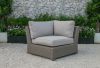 Wicker Wooden Rattan Outdoor Living Sofa Set furniture - Patio Wicker PE rattan sofa set garden furniture