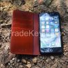 Wallet opening leather case, quality leather phone cases