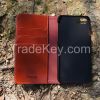 Wallet opening leather case, quality leather phone cases