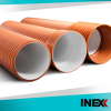 Double-layer corrugated pipes