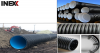 Polypropylene double-layer corrugated pipe tube