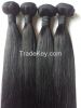 Brazilian Human hair Remy hair weft Natural color 100g Double weft