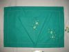 linen table napkin/runner/placemat with embroidery and hand hemstitch