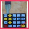 Buttons Embossing Membrane Keypad Control Keypad