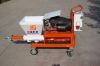 Cement spraying machin...
