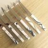 stainless steel  fruit knife set with plastic handle