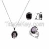 925 Sterling Silver Fantasy Collection Hot Selling Gemstone Set