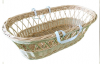 Handmade weave wicker baby sleeping basket