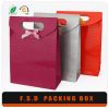 Free Design Logo Print Portable Paper Bag With Handle