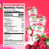 16. 57 fl oz Vinut 100% NFC Tropical Lychee Juice Drink with Pulp (No Sugar Added)