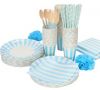 Disposable Paper Plate, Cups, Cutlery & Bags