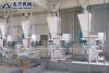 bulk starch bagging machine, ton bag starch filling machine