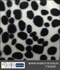 sofa covering velboa fabric printed milk cow 260gsm 152cm 2.5-3.mm 100%polyester