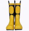 2016 men rubber rain boots safety boots handmade