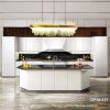 Modern Design High Gloss Lacquer Wooden Kitchen Cabinet