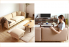 Modern Simple Style Pure Color Fabric Sofa