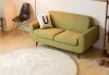 Simple Modern Style Fabric Loveseat Sofa