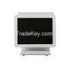 new stock pos terminal cheap 15" 5 wire resistive all in one  touch po