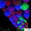 Chinese  traditonal silk lighting lanterns festival decoration outdoor