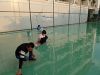 Best Construction Team High Quality Elastic Silicon PU Materials Basketball Court with Good Price