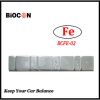 Fe 5g*12, (5g+10g)*4 stick on wheel balance weights