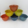 colorful ceramic bowls