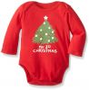 2017 New Baby Christmas Bodysuits Rompers Babies Xmas Santa Clothes Onesies Jumpsuits Infants Toddlers Cotton Long Sleeve Rompers For 0-3T