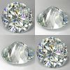 Machine Cut CZ Stone W...