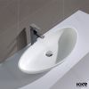 polymarble resin basin Acrylic solid surface bathroom basin