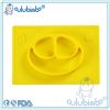 Happy Mat Baby bowls kids tableware - One-piece silicone placemat + plate, Food Dish Silicone Dining Plate