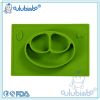 Happy Mat Baby bowls kids tableware - One-piece silicone placemat + plate, Food Dish Silicone Dining Plate