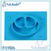 Happy Mat Baby bowls kids tableware - One-piece silicone placemat + plate, Food Dish Silicone Dining Plate
