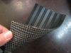 3mm Black Mix Ribbed Rubber Mat