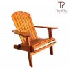 ADIRONDACK CHAIR WITH FOOTREST LUXIUS