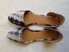 Indigo Shibori Sandals