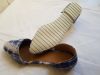 Indigo Shibori Sandals