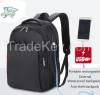 USB charging backpack  nylon  computer backpack 16 inch 20