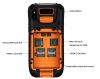 Rugged Handhelds IP65 MTK6735 Quad Core 4G LTE Rugged Handsets with 1D 2D Barcode Scanner NFC RFID