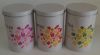 3pcs of round canister set