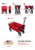 foldable shopping cart , children baby trolley 