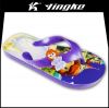 Factory custom printed all kinds of slippers flip flops cheap wholesale