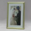 Antique brass photo frame